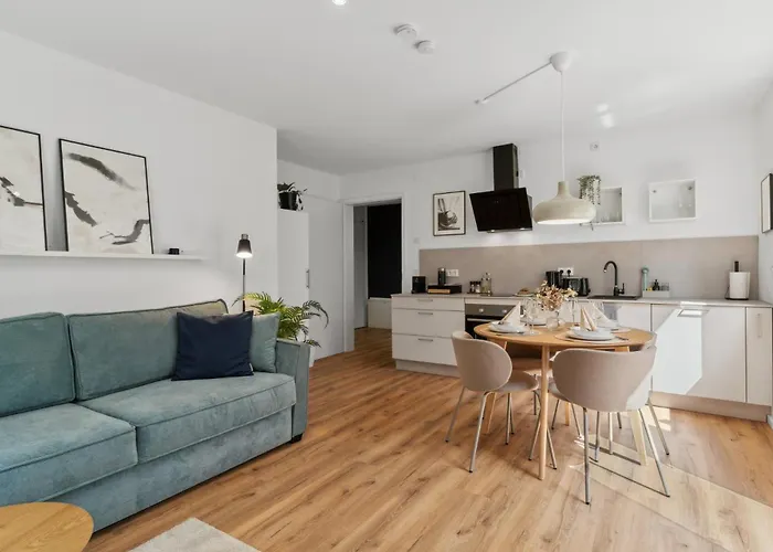 Zwei Fuer Bis Zu 8 Personen Zentral, Modern, Mit Terrasse & Balkon Lejlighed