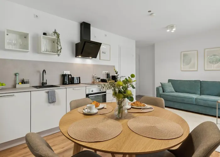 Lejlighed Zwei Fuer Bis Zu 8 Personen Zentral, Modern, Mit Terrasse & Balkon Bielefeld